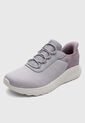 Tenis Lifestyle Skechers Bobs Squad Chaos Lila de Skechers