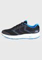 Tenis Training Negro-Blanco-Azul Skechers GOrun Consistent - Traceur de Skechers