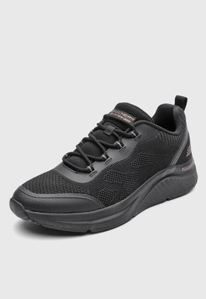 Tenis Lifestyle Skechers Bobs Arch Comfor B Sweet Negro