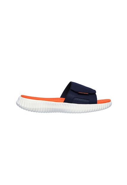 Sandalias Lifestyle Skechers Elite Flex - Azul - Naranja 