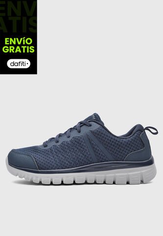 Tenis SKECHERS Graceful Azul Skechers
