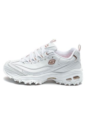 Tenis Blanco-Dorado Skechers Fresh Start