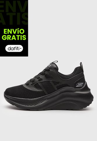 Tenis Lifestyle SKECHERS BOBS Chaos Hi - Dazzling Glint Negro Skechers