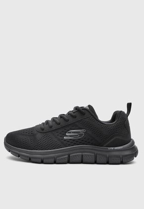 Tenis Lifestyle Skechers Track Leshur Negro