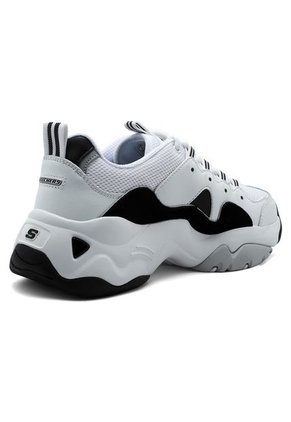 Tenis Lifestyle Blanco-Negro Skechers D'Lites 3