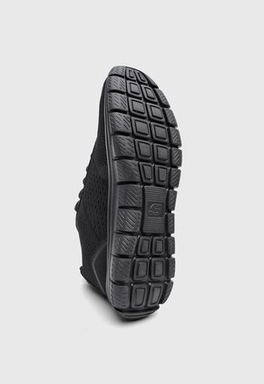 Tenis Lifestyle Skechers Track Leshur Negro
