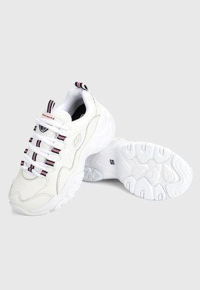Tenis Lifestyle Blanco Skechers D’lites 3 Proven Force