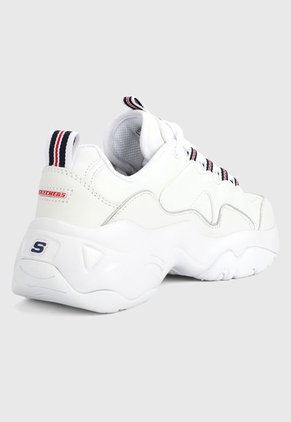 Tenis Lifestyle Blanco Skechers D’lites 3 Proven Force