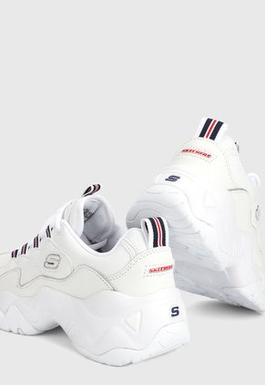 Tenis Lifestyle Blanco Skechers D’lites 3 Proven Force