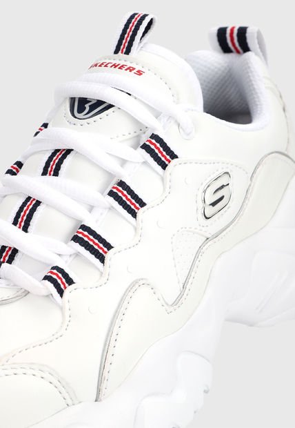 Tenis Lifestyle Blanco Skechers D'lites Proven Force Compra