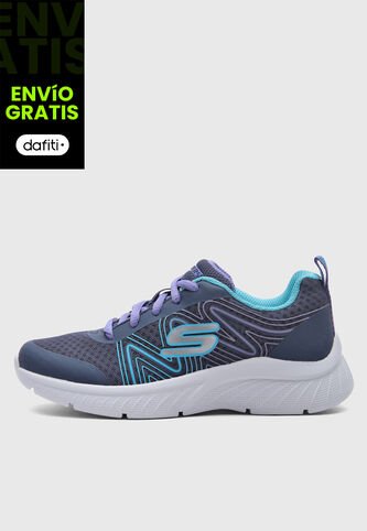 Tenis SKECHERS Microspec Plus Azul Skechers