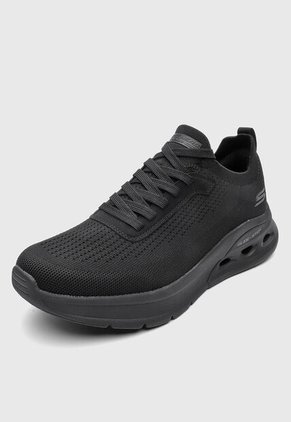 Tenis Running Skechers Bobs Arc Waves 2.0 Negro