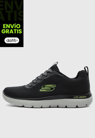 Tenis SKECHERS Summits - Eckler Negro Skechers