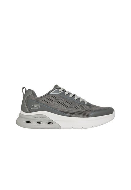 Tenis Skechers Hombre Bobs Arc Waves 2.0 Classrank - Gris Oliva
