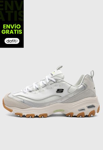 Tenis SKECHERS D'Lites Blanco Skechers