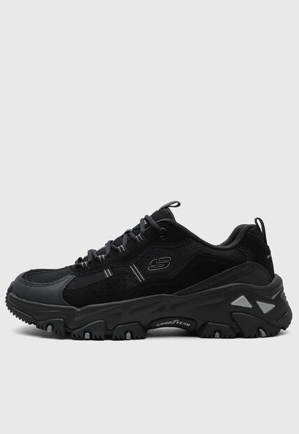 Tenis SKECHERS D'Lites Hiker Negro
