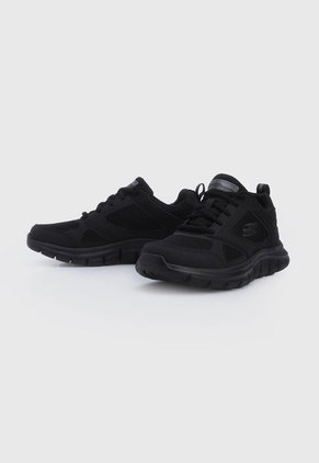 Tenis Training Negro Skechers Track Syntac
