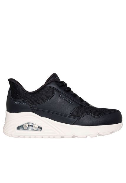 TENIS SKECHERS MUJER 177117BLK UNO Talla 6.5