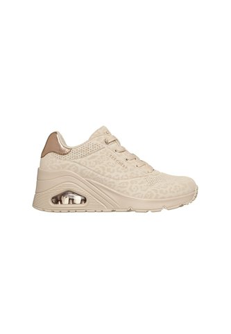 Tenis Skechers Mujer Uno Wedge Safari Daze - Beige Skechers