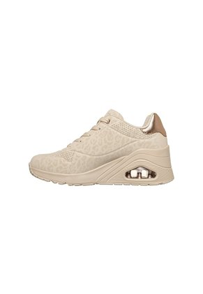 Tenis Skechers Mujer Uno Wedge Safari Daze - Beige