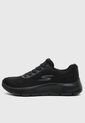 Tenis Walking SKECHERS Go Walk Flex Remark Negro de Skechers