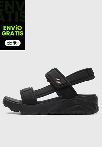Sandalias SKECHERS Uno Lite Sandal – Sunny Stand Negro Skechers