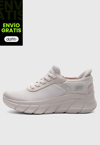 Tenis SKECHERS Bobs B Flex Hi Palo Rosa