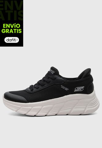 Tenis SKECHERS Bobs B Flex Hi Negro Skechers