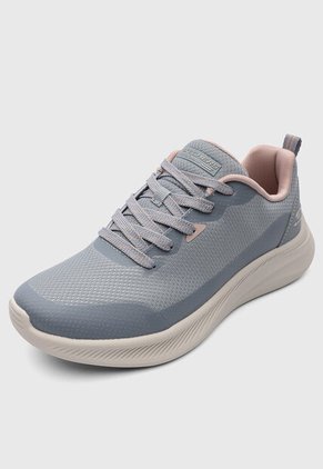 Tenis SKECHERS Bobs Moda Flex Azul Grisáceo