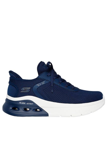 TENIS SKECHERS HOMBRE 118317NVY BOBS ARC W Talla 8