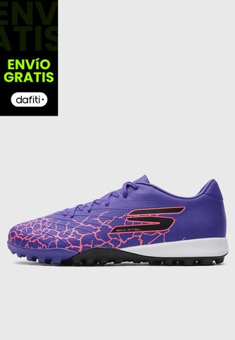 Guayos SKECHERS SKX 1.5 Academy TF Violeta Skechers