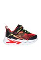 TENIS SKECHERS NIÑO 400139N-BKRD FLEX-GL Talla 10 de Skechers