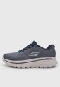Tenis Walking Skechers Go Walk Arch Fit Azul Grisáceo de Skechers