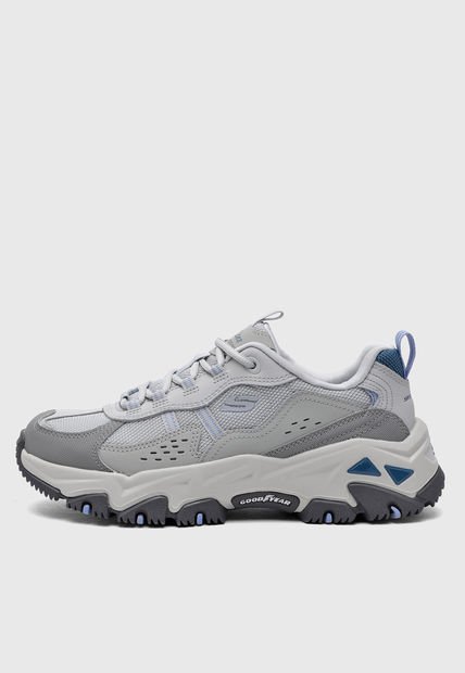 Tenis Outdoor Gris-Lila Skechers D'lites Hiker