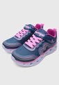 Tenis SKECHERS Heart Lights Azul de Skechers