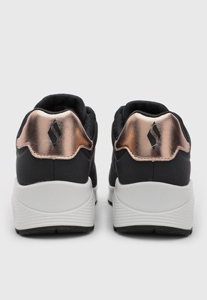 Tenis Lifestyle Skechers Uno - Golden Air Negro