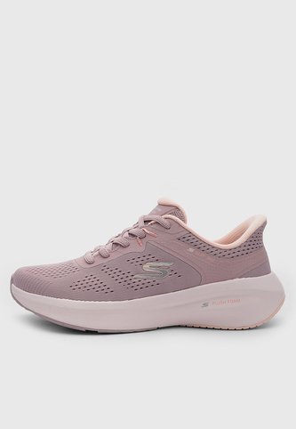 Tenis Lifestyle Skechers Sport Plush Foam Rosa Mauve Skechers