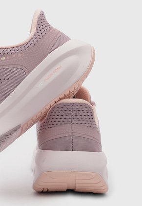Tenis Lifestyle Skechers Sport Plush Foam Rosa Mauve
