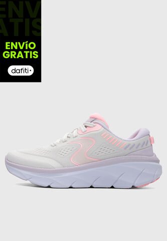 Tenis SKECHERS D'lux Walker 2.0 Active Pace Gris Skechers