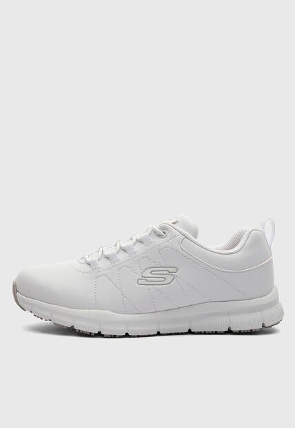 Tenis SKECHERS Nampa - Beja Blanco