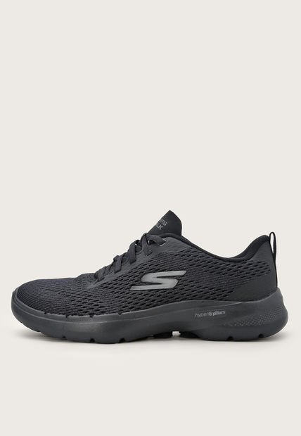Tenis Training Negro Skechers Go Walk 6-Bold Vision