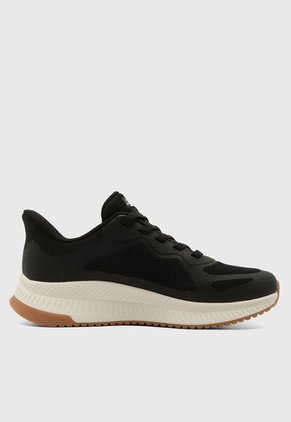 Tenis SKECHERS Slip-ins: BOBS Sport Squad Chaos 4 Negro