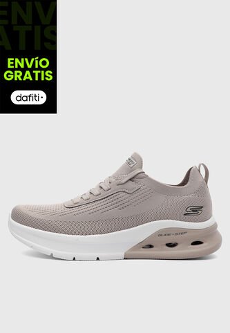 Tenis SKECHERS Bobs Arc Waves 20 Taupe Skechers