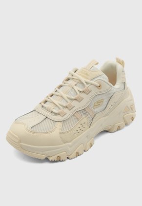 Tenis SKECHERS D'Lites Hiker Beige