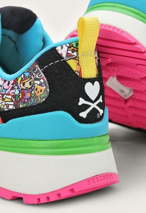 Tenis Lifestyle Multicolor Skechers Sunny Street