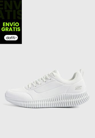 Tenis SKECHERS Bobs Geo Lite Lace Up Blanco Skechers