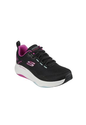 Tenis Mujer Skechers Relaxed Fit  D’Lux Fitness - Negro - Bl