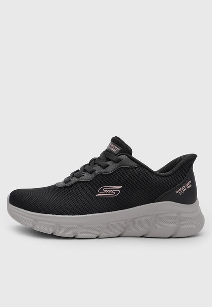Tenis Lifestyle Skechers Bobs Flex Negro