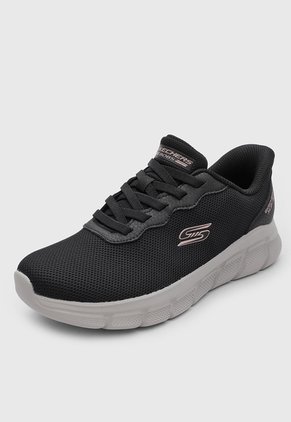 Tenis Lifestyle Skechers Bobs Flex Negro