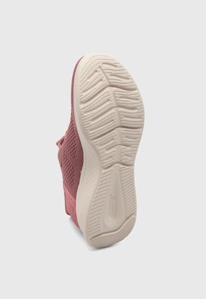 Tenis Running Lila-Blanco Lila Slip-ins: Skech-Lite Pro